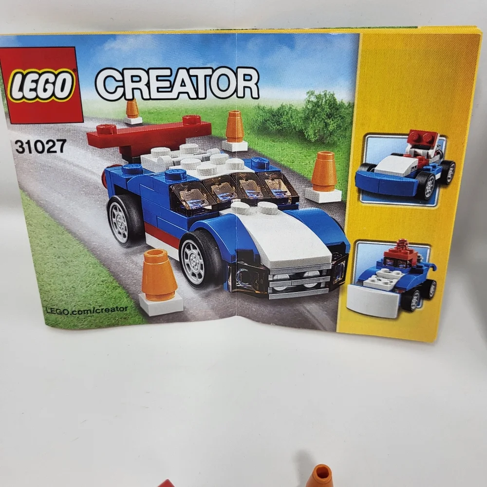 Lego Creator 3 In 1 31023 Vehicle Transporter And 31027 Blue Racer Car - Picture 4 of 7